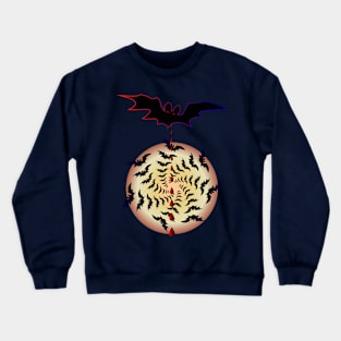 Halloween bat Crewneck Sweatshirt